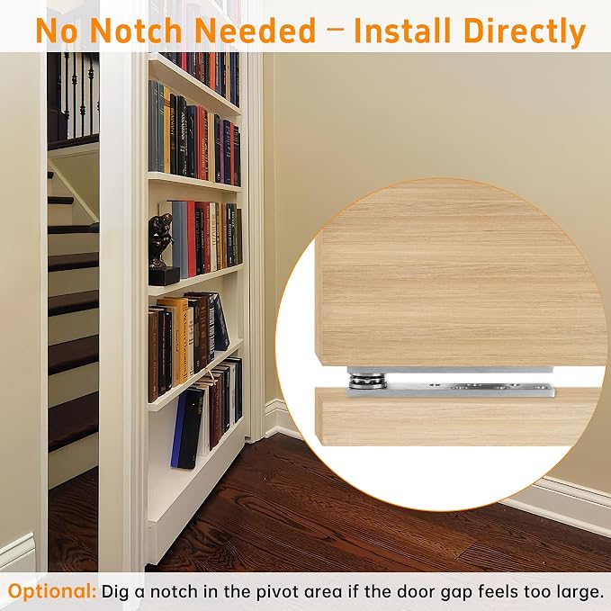 HBL' Pivot Hinge Heavy Duty Hidden Door Hinge - Image 4