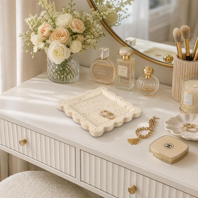 Decorative Scalloped Tray - Image 5