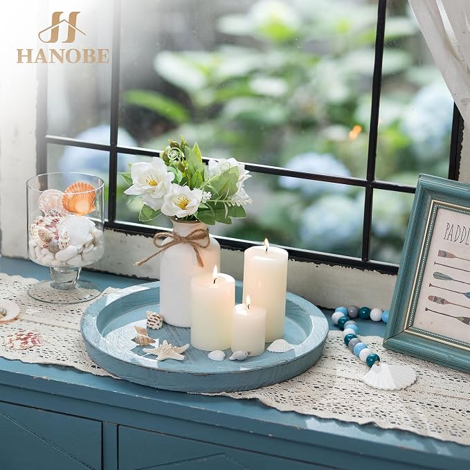 Hanobe Coastal Decorative Tray, Farmhouse Plate - Image 4