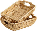 StorageWorks Wicker Baskets for Organizing, Water Hyacinth Storage Baskets | by StorageWorks