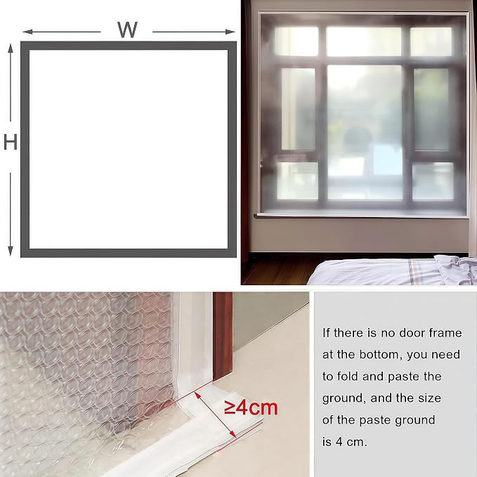 Weatherproofing Window Insulation Kit, Window Insulation Film - Image 2
