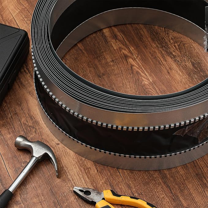 Zonon 6 x 50 ft Vinyl Flexible Duct Connector Canvas Duct Connector Roll - Image 5