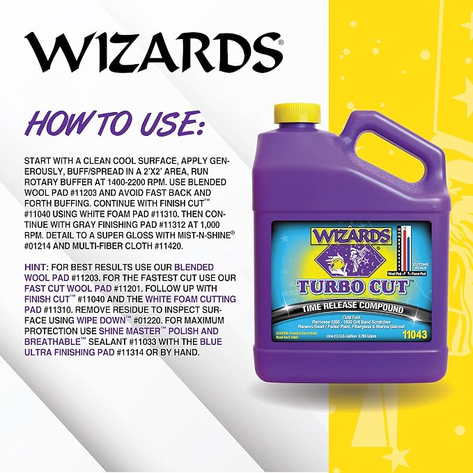 Wizards Turbo Cut Heavy Cutting Compound - Image 3