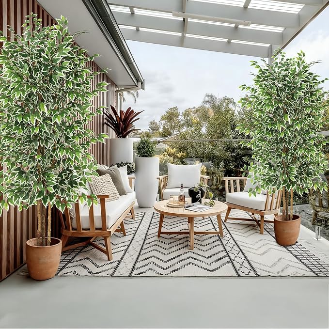 GTIDEA 7ft Large Ficus Artificial Tree - Image 7