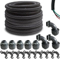 Yariwiz Black Special Extra Flexible Electrical Conduit Liquid Tight PVC by Yariwiz