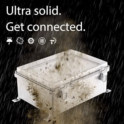 Gratury Junction Box, IP67 Waterproof Plastic Enclosure - Image 2