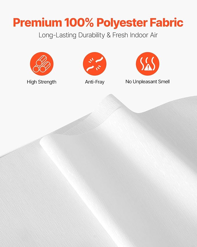 VEVOR Panel Track Blinds, Extendable Track from 45.8 in to 86 in W, Trimmable - Image 3