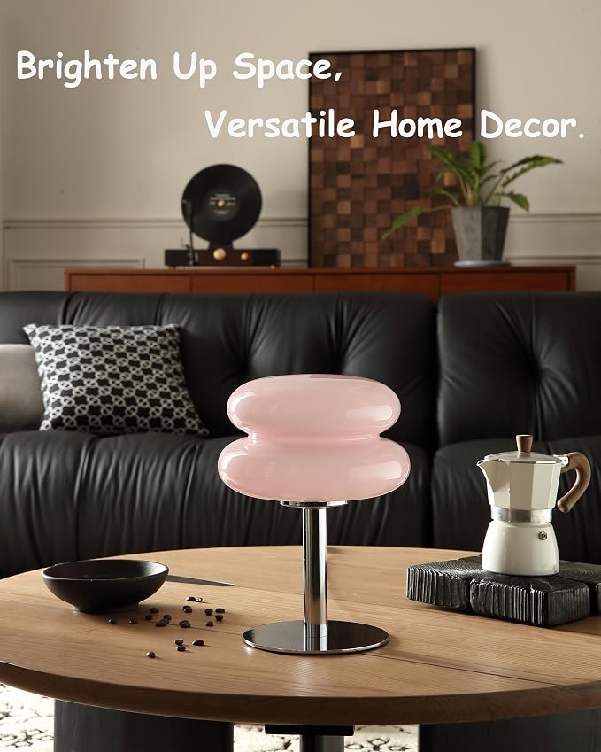 Glivpny Mushroom Table Lamp, Mid Century Modern Decor Lamp | Cool Desk Lamps - Image 5