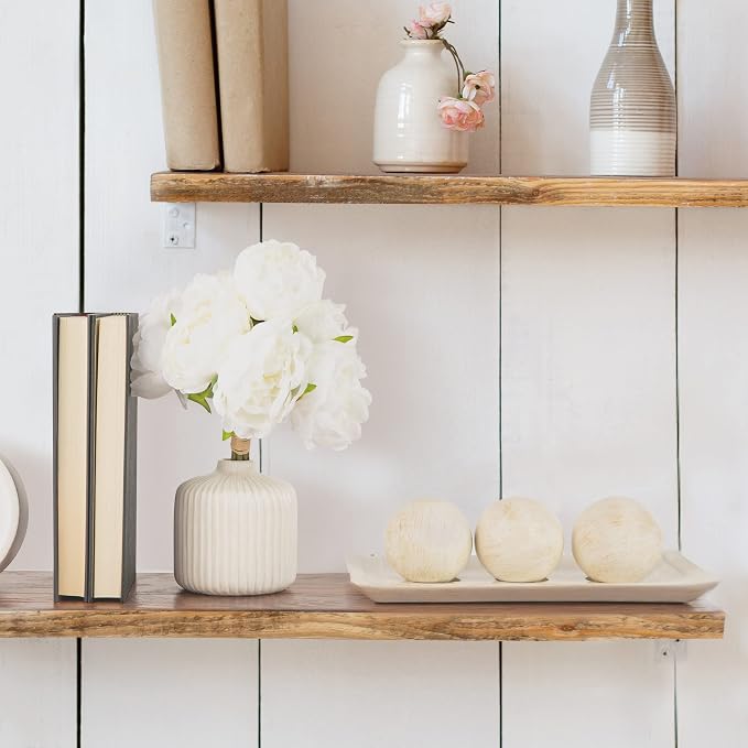 Creative Scents Rustic Luxe Decorative Tray and Orb Set - Image 3