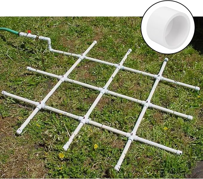 20Pack 1"PVC Pipe End Cap Fitting Schedule 40 Furniture Grade 1" PVC Pipe Plug - Image 7