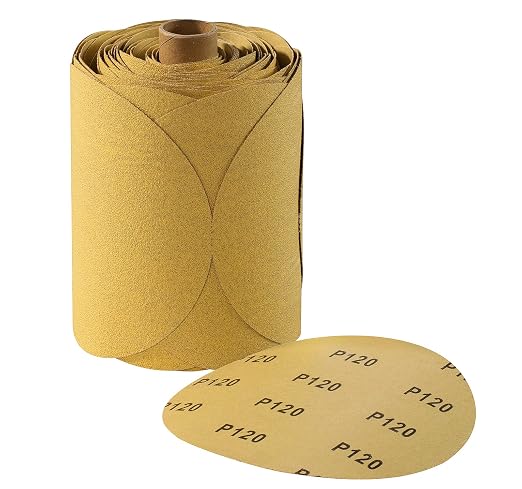 100 PCS 6 Inch PSA Sanding Discs 120 Grit Sandpapers Self Stick Sand Paper - Image 6