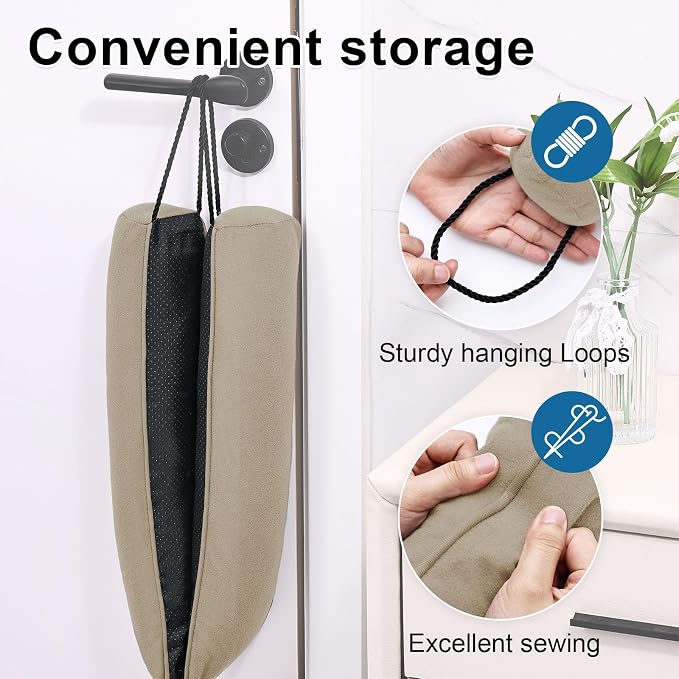 36 Inch Door Draft Stopper, Blocks Hot Cold Air - Image 8