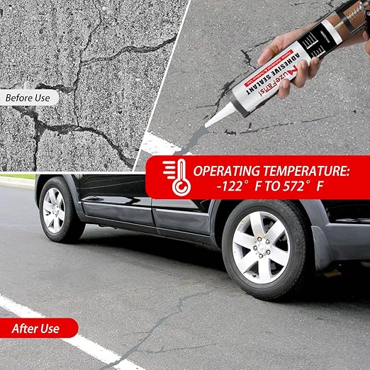 Concrete Crack Filler and Sealant Self-Leveling, Fast Curing Cement Crack - Image 5