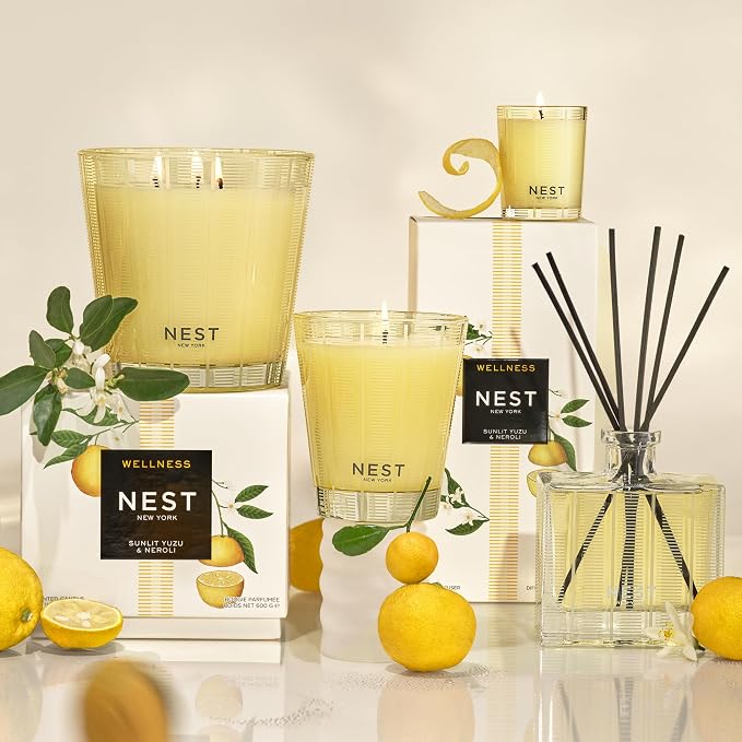 NEST New York Scented Classic Candle, Sunlit Yuzu & Neroli - Image 6
