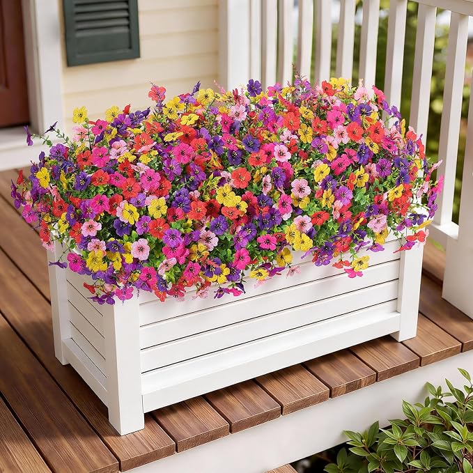 SHareconn 24 Bundles Artificial Flowers - Image 7