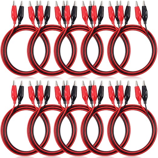 EBOOT 20 Pcs Alligator Clips Electrical by eBoot