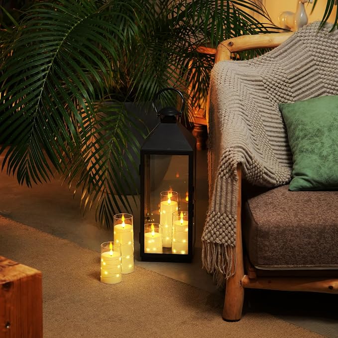 Homemory Pure White Flameless Candles - Image 4