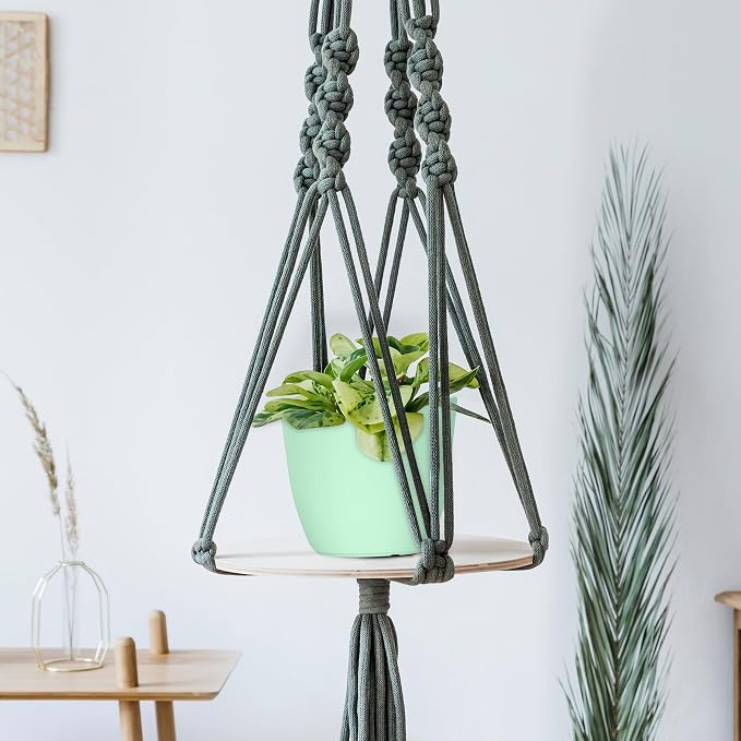 Plant Pots Indoor with Drainage, 10 Pack Multi-Size Planters Set, Mint | - Image 7