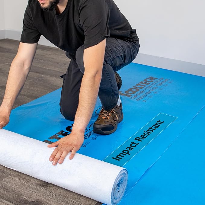 Temporary Floor Protection for Renovation, Construction by Toolway