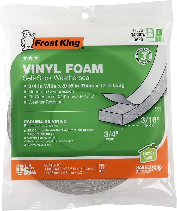 Frost King Vinyl Foam Tape - Image 2