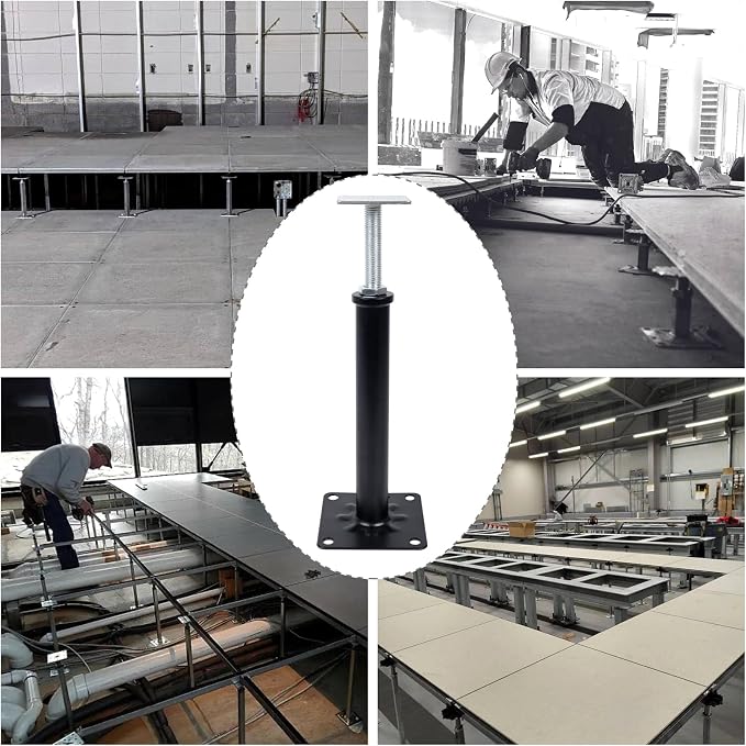 4-Pack House Floor Jacks, 11–16 Inch Adjustable Steel Posts, Suitable - Image 5