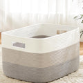 Artfeel Blanket Basket, Rectangle Woven Baskets by Artfeel