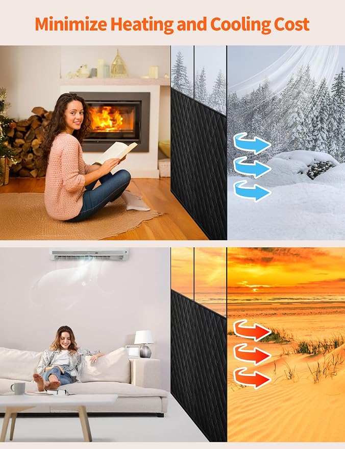 Magnetic Thermal Insulated Door Curtain - Image 7
