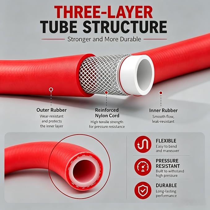 3/8" NPT Oil Drain Extension Hose Replaces STAN1438, Leak Free Oil Change Tube - Image 3