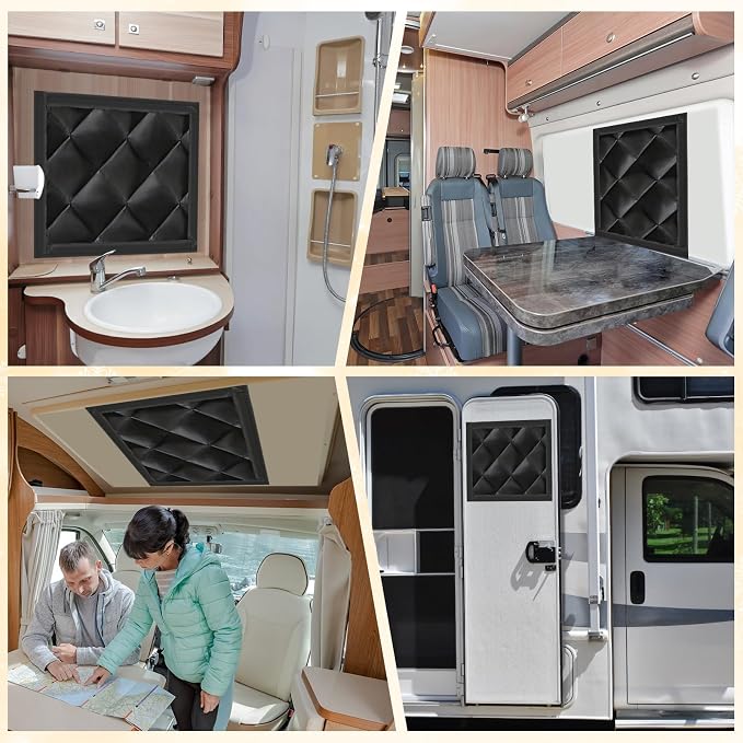 Rv Magnetic Window Insulation Kit 16.25 x 16.25 Inches Pre Cut Magnetic Rv - Image 6