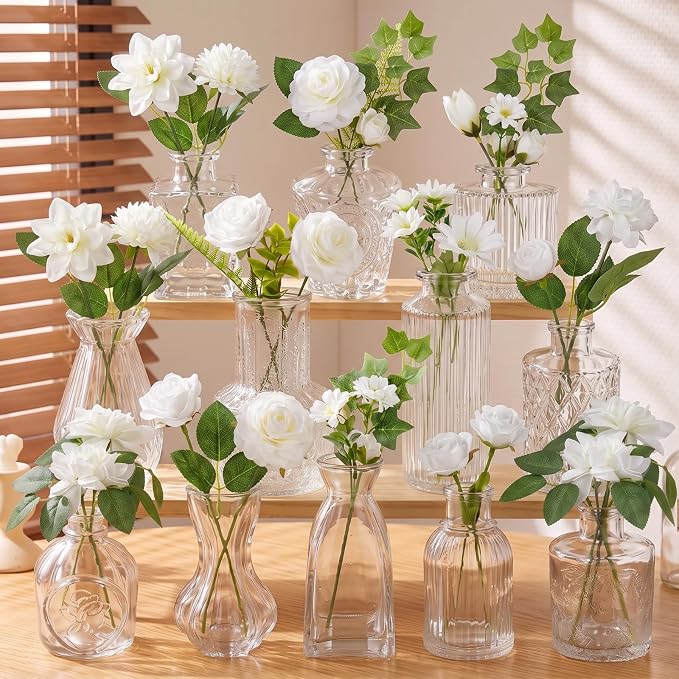 36 Pcs Artificial Flowers Table Centerpiece by Ferrochef