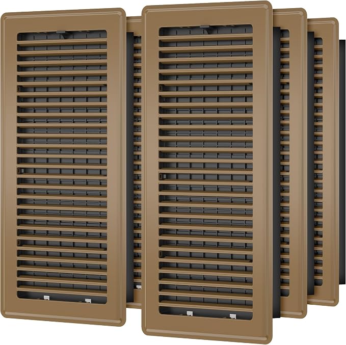 Floor Register 6x14, 6 Pack Floor Vent Covers by HQZHQZ
