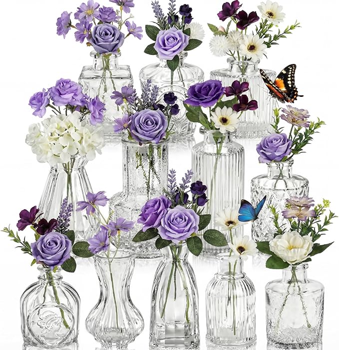 36 Pcs Artificial Flowers Table Centerpiece - Image 8