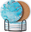 6Pcs Absorbent Coasters Set by Hoewina