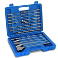 BeHappy 17Pcs SDS Plus Rotary Hammer Drill Bit Set, Concrete Drill Bit Kit by BeHappy