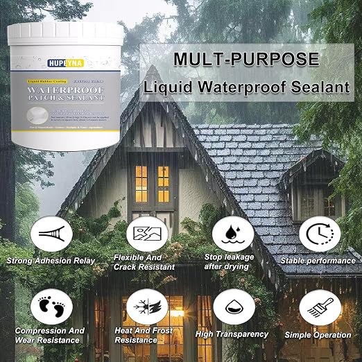 Liquid Waterproof Sealant, Invisible Waterproof Agent 35oz | Transparent - Image 2