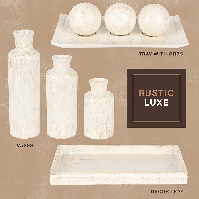 Creative Scents Rustic Luxe Vase Set - Image 9