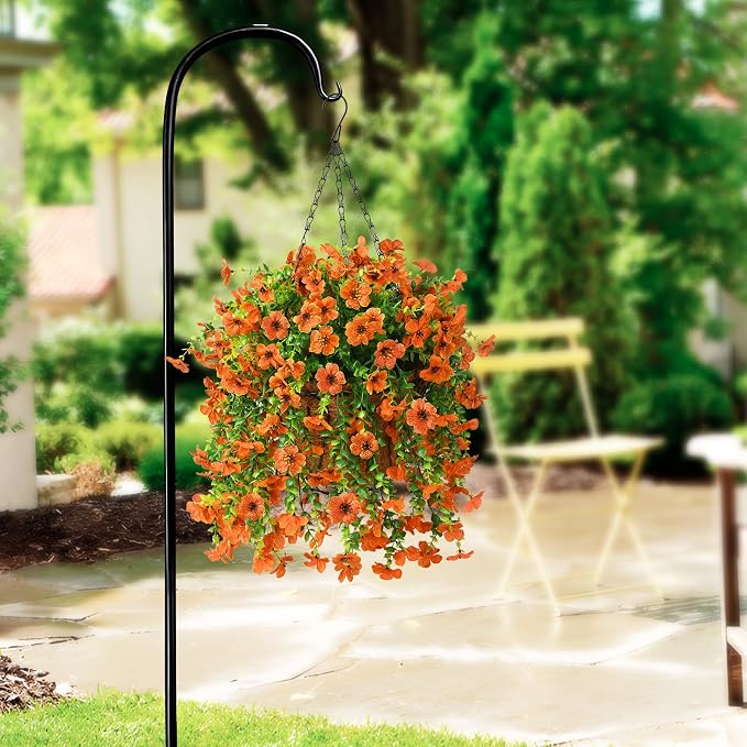 ZFProcess Artificial Hanging Flowers Plants - Image 3
