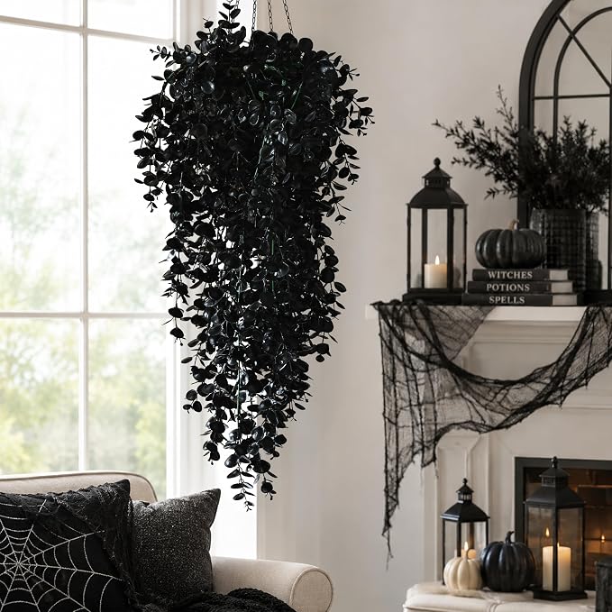 4Pcs Artificial Hanging Plants - Image 2