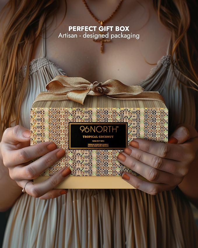 Luxury Coconut Soy Candle | Large 3 Wick Jar Candle | Up to 50 Hours Burning - Image 6