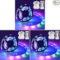 echosari 9.8FT 90Led RGB Strip Lights Battery Powered Remote Control, 8 Modes by echosari