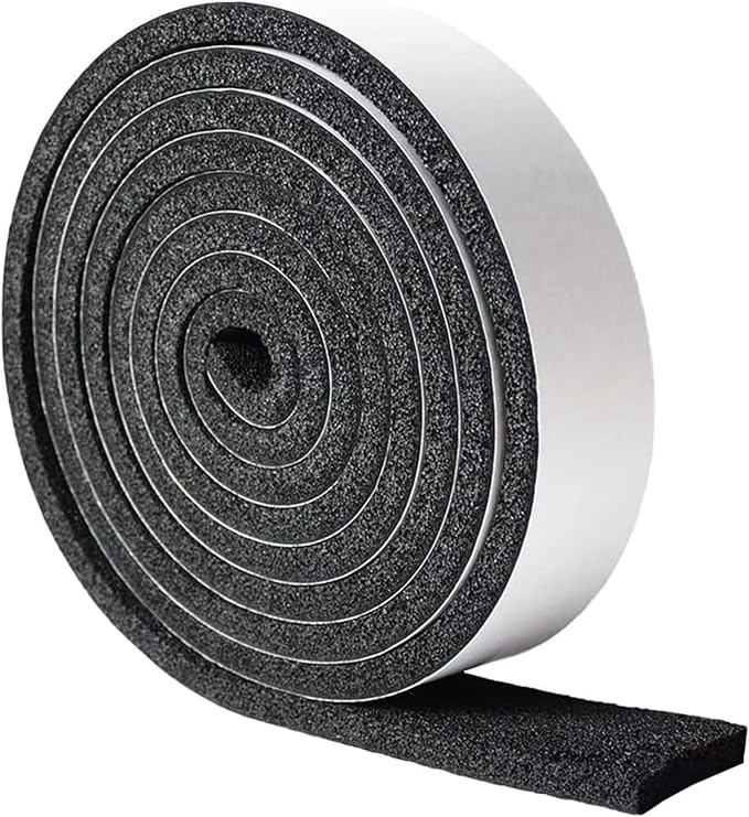 DOBTIM Pipe Insulation Foam Wrap Tape, Self Adhesive by DOBTIM