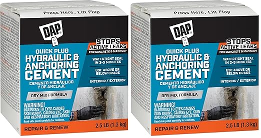DAP 14084 2.5LB Hydraulic Cement, 2.5 Lb by DAP