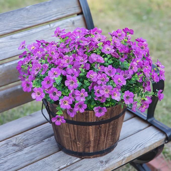 Artificial Flowers for Outdoor Indoor Garden Home Decoration, Faux Flower Daisy - Image 7