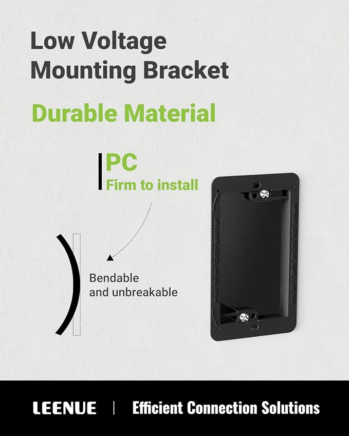12 Pcs Low Voltage Mounting Bracket - Image 3