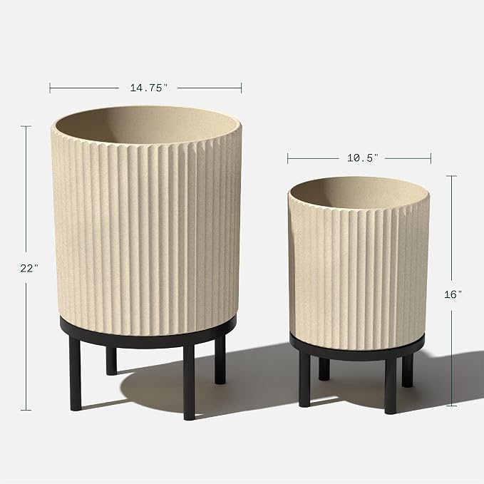 Veradek Demi Series Raised Duo Planters - Image 3