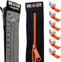 RE-U-ZIP® Reusable Magnetic Dust Barrier Zipper & Reusable Hook & Loop Dust by RE-U-ZIP