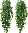 2-Pack Fake Hanging Plants, Faux Hanging Plant Artificial Greenery by Unknown
