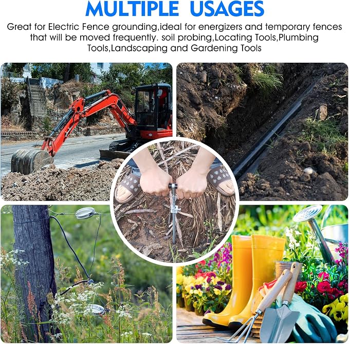 2in1 Soil Probe & Grounding Rod - Image 4
