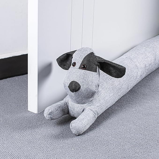Dog Under Door Draft Stopper Heavy Duty, 3LB 36 Inch Decorative Fabric Door - Image 7