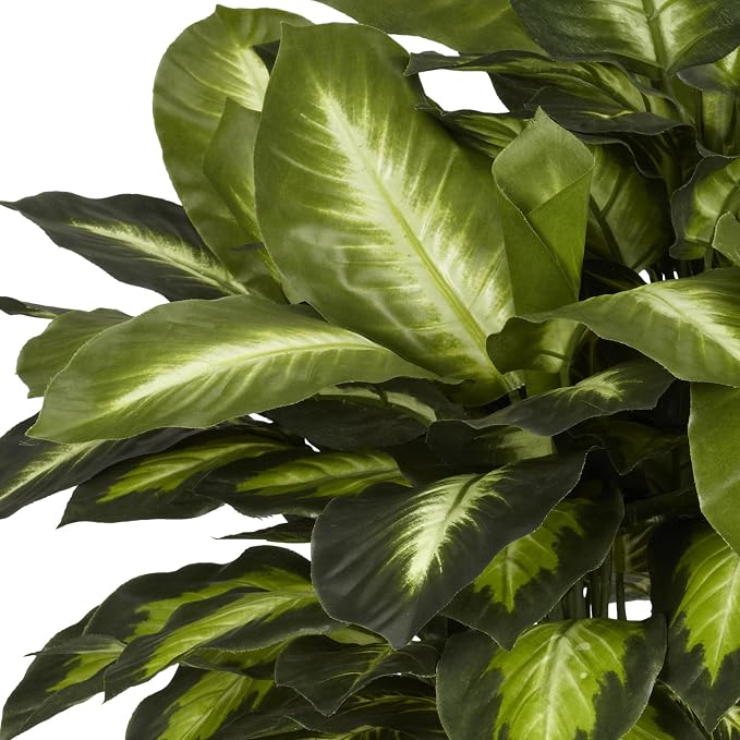 Nearly Natural 24 in Artificial Golden Dieffenbachia Plant - Image 5